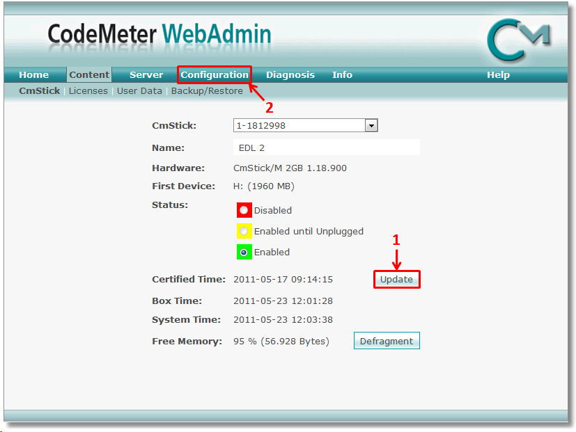codemeter license server not found