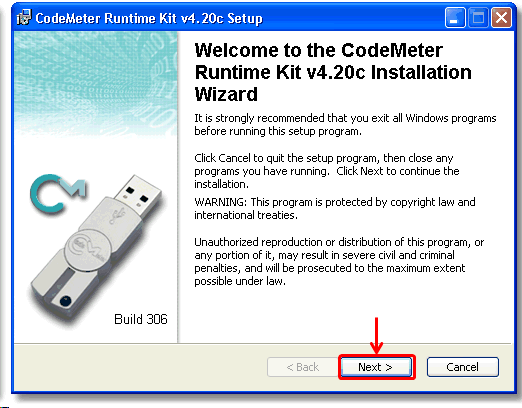 codemeter runtime server reason